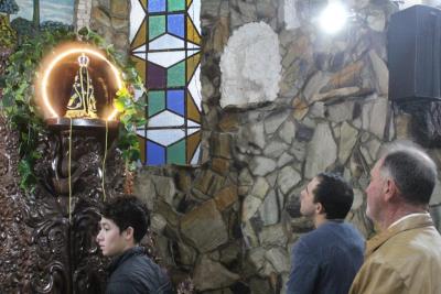 Missa dos romeiros abriu as celebraÃ§Ãµes das Santas Missas em Laranjeiras do Sul (12/10)